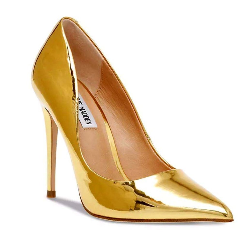 Gold Steve Madden Daisie Pumps s Size 7